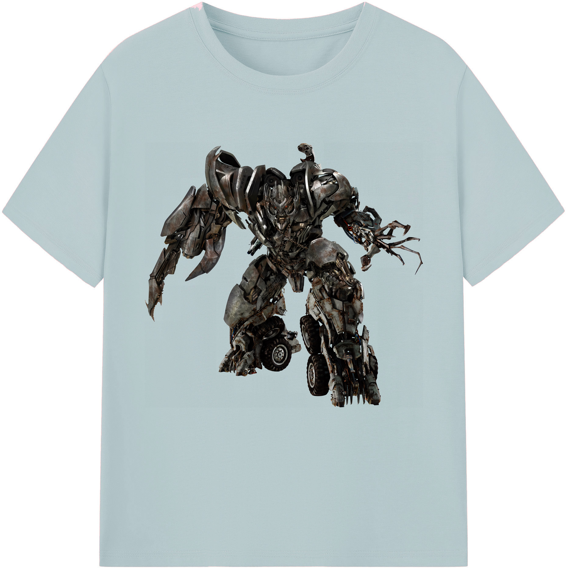 （画像用） Transformers トランスフォーマー 綿100％半袖Tシャツ（フロントプリント）